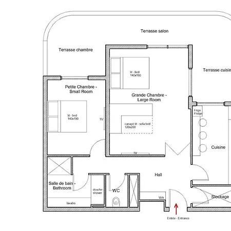 Calm And Cosy 60m2 Near Matabiau Station